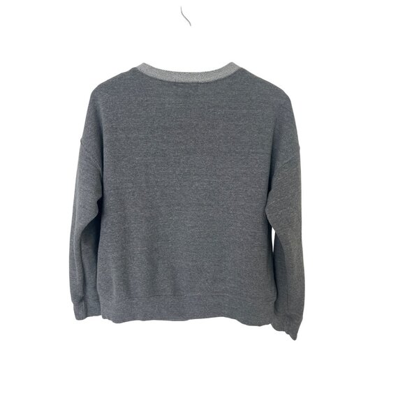Everleigh Charcoal Heather Gray Crewneck Sweatshirt - Picture 4 of 4